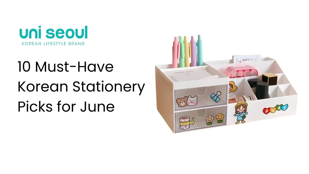 Must-Have Korean Stationery Picks for June