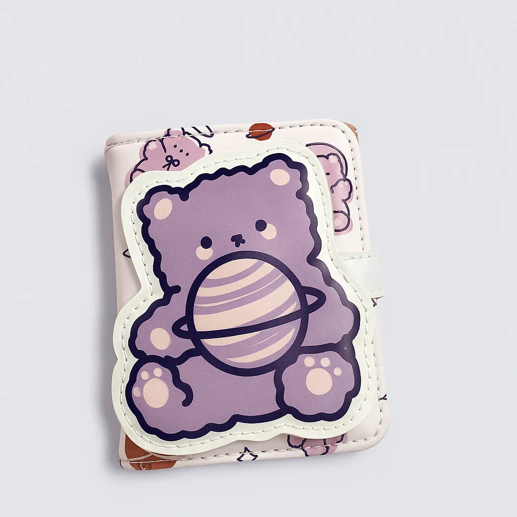 Planet Bunny Purple Wallet