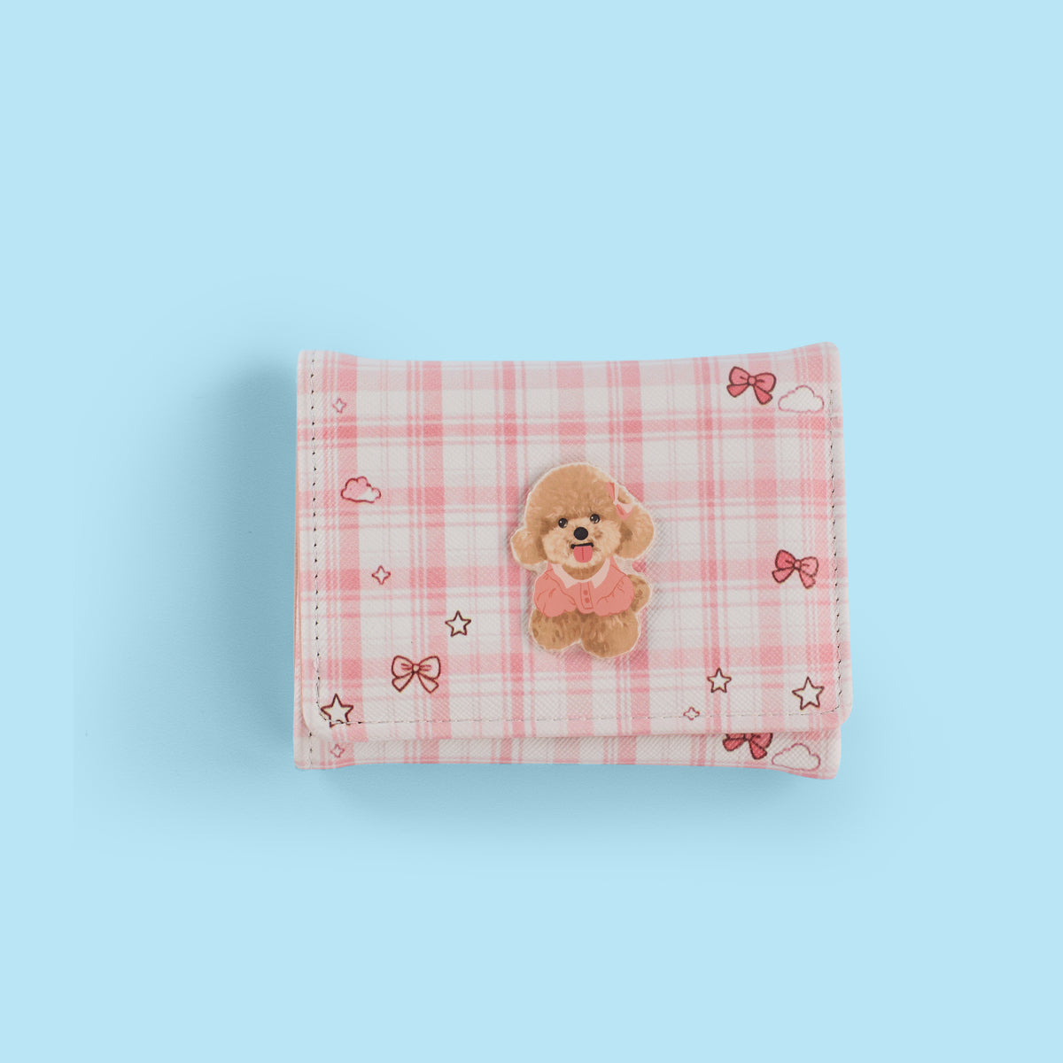 Sweet Blush Pup Wallet
