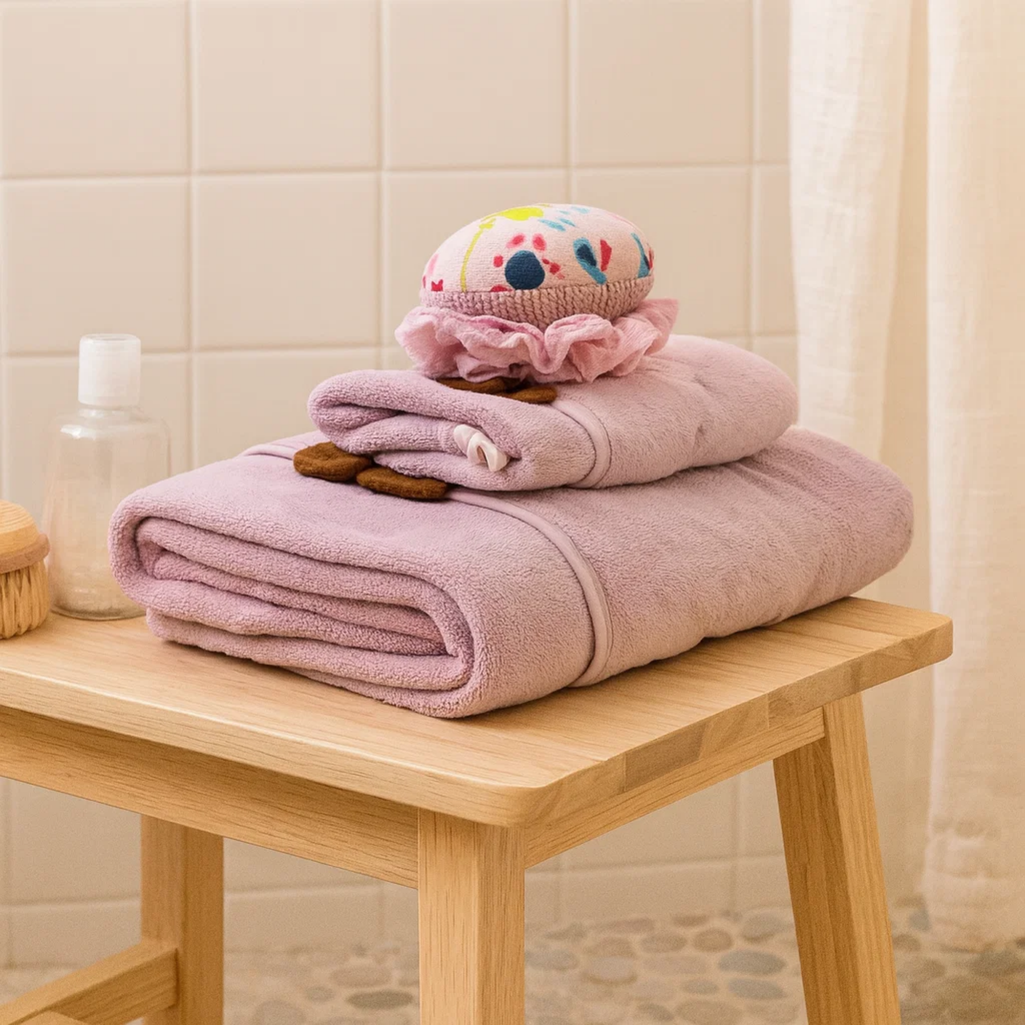 Cherry Cake Towel Set