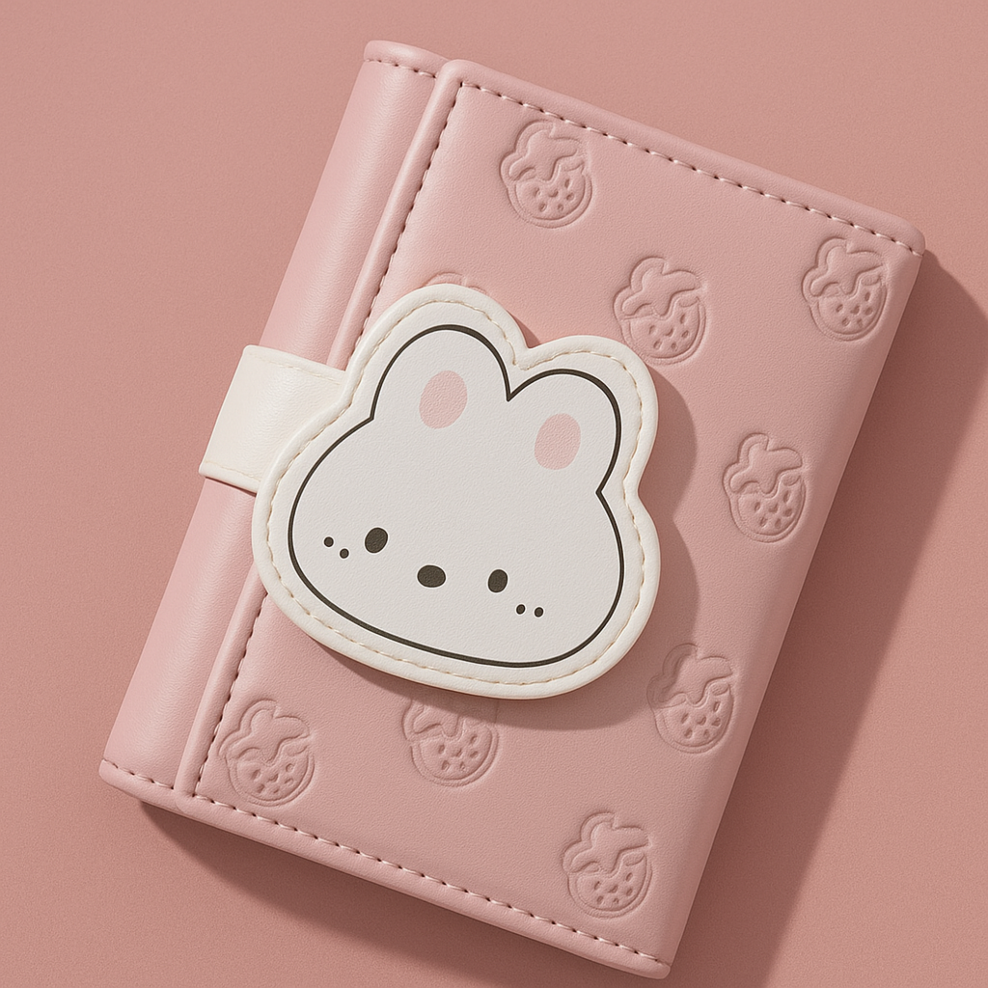 Pink 3D Bunny Wallet