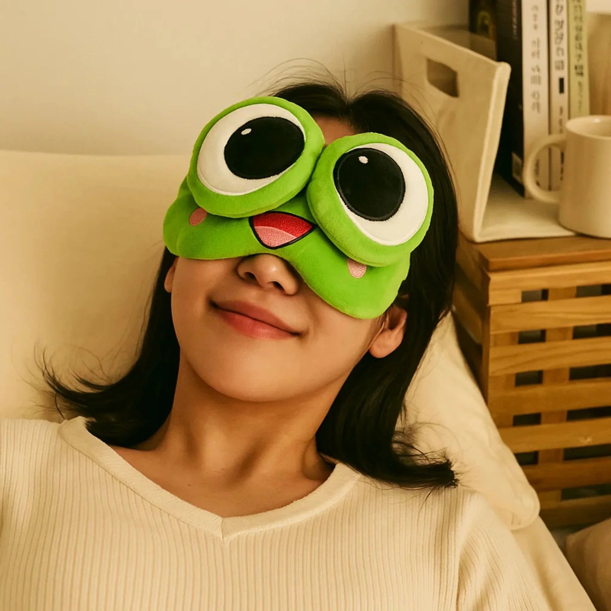 Happy Frogo Eye Mask