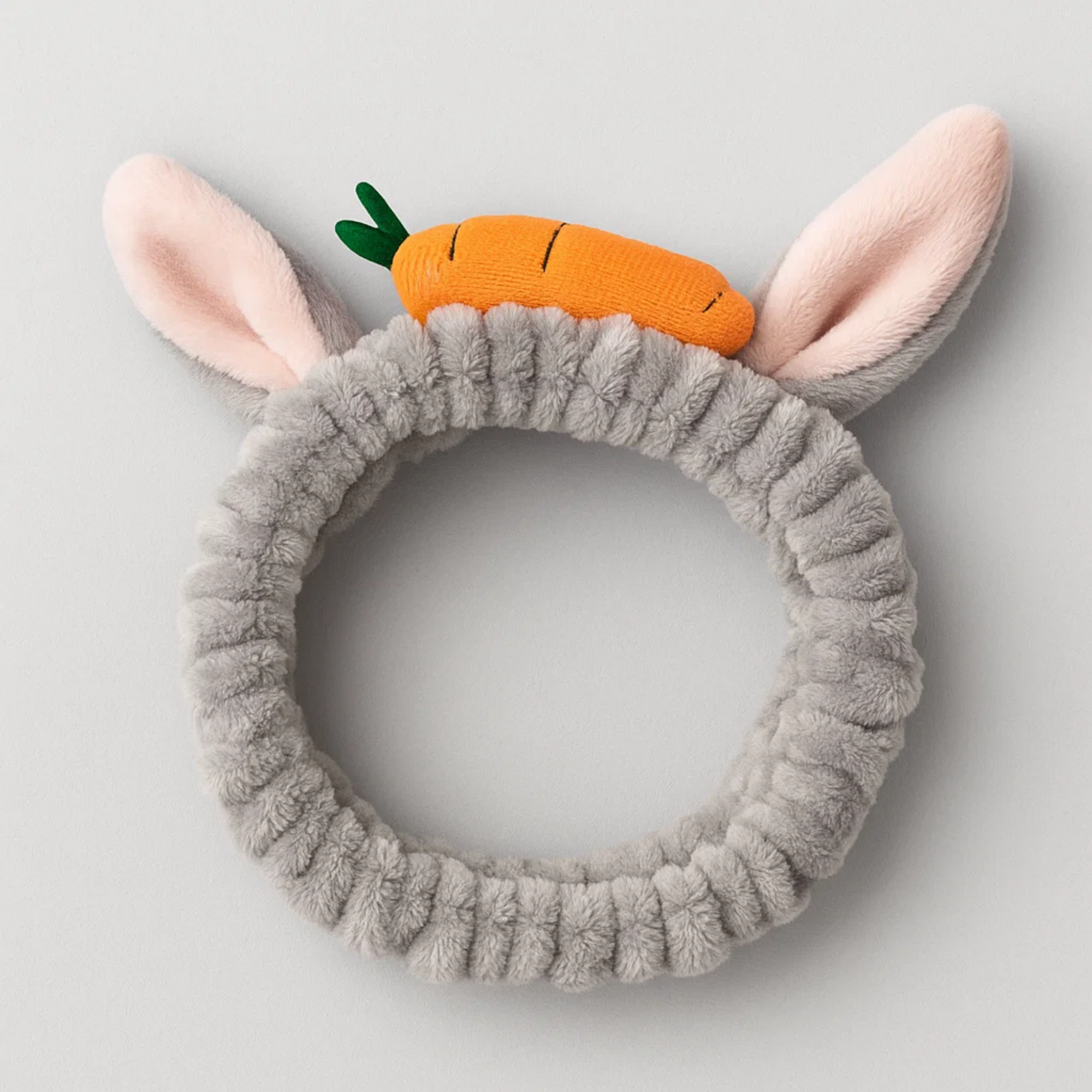 Carrot Skincare Headband Grey Soft