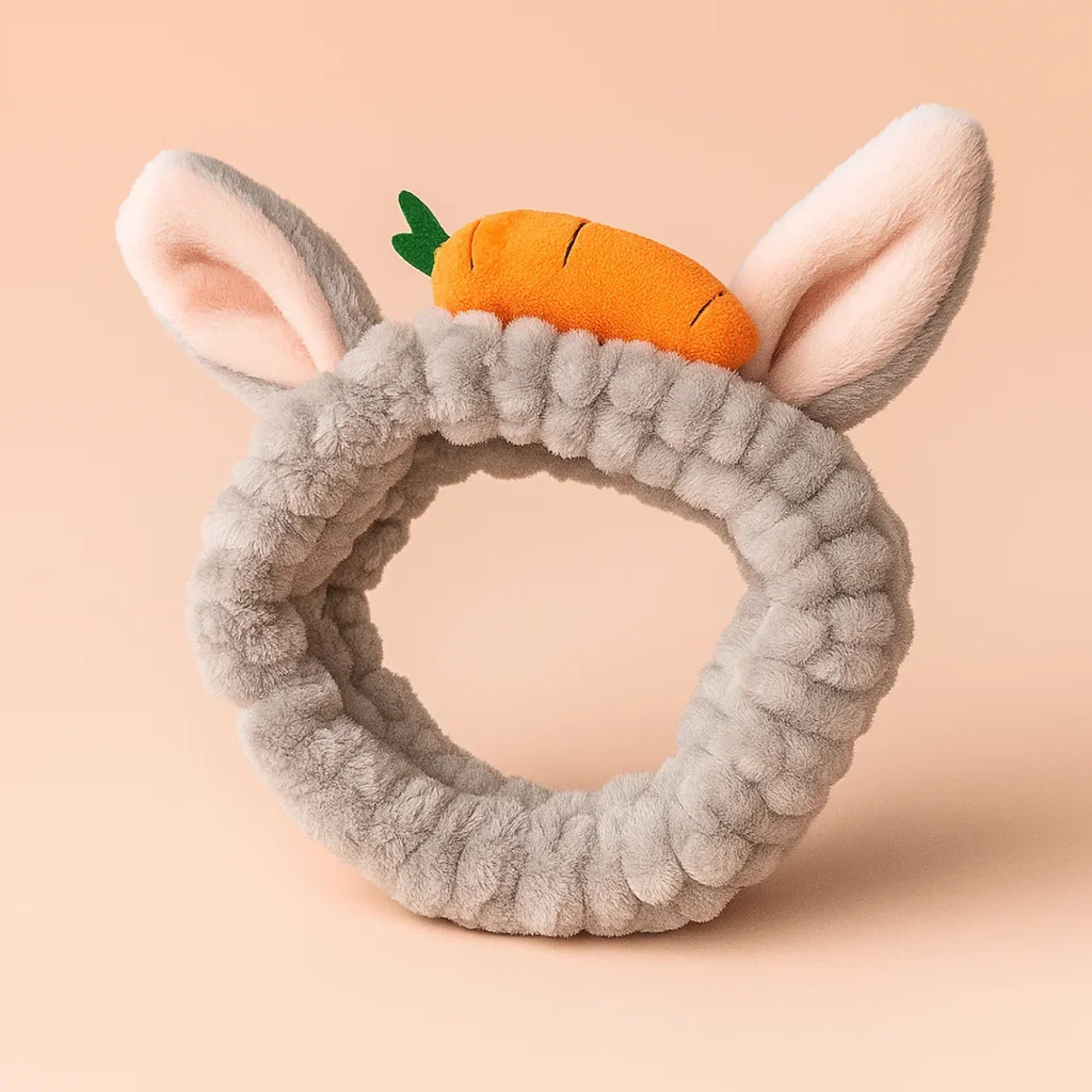 Carrot Skincare Headband Grey Soft