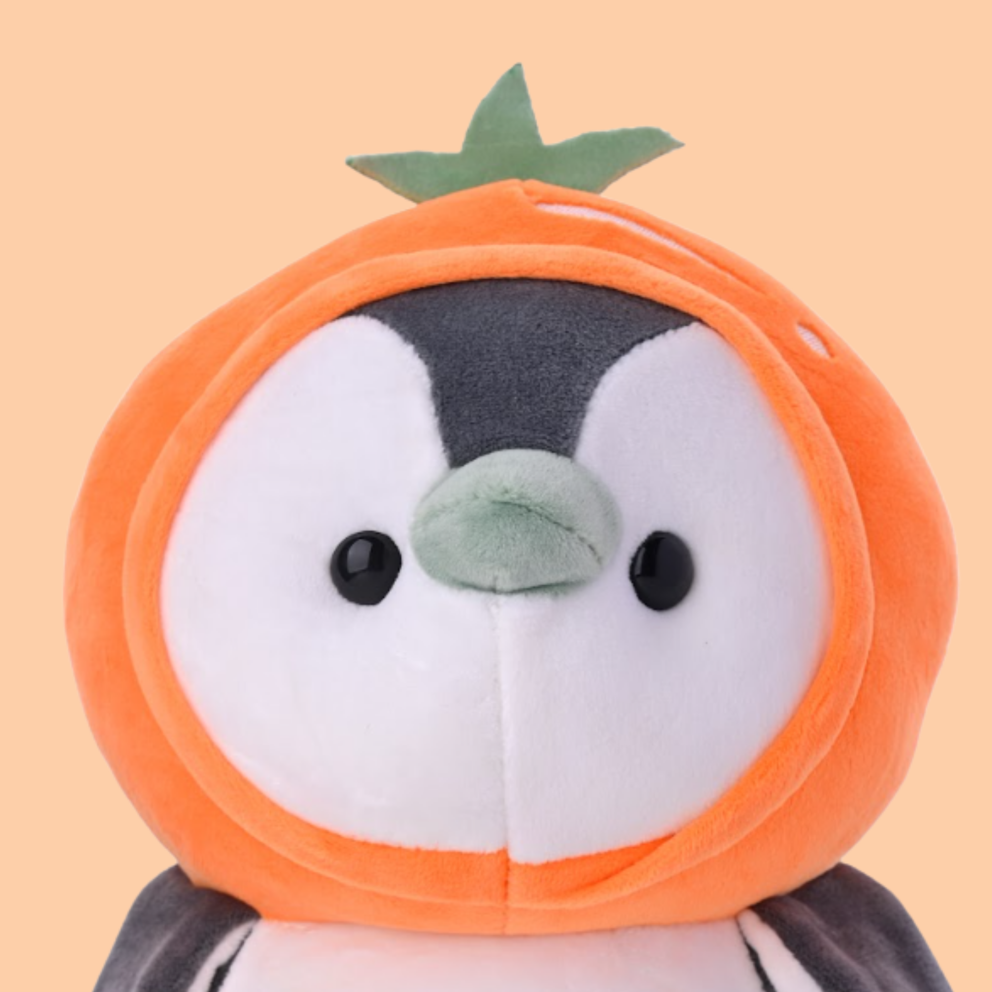 Cute Penguin Plush Toy Orange - Small