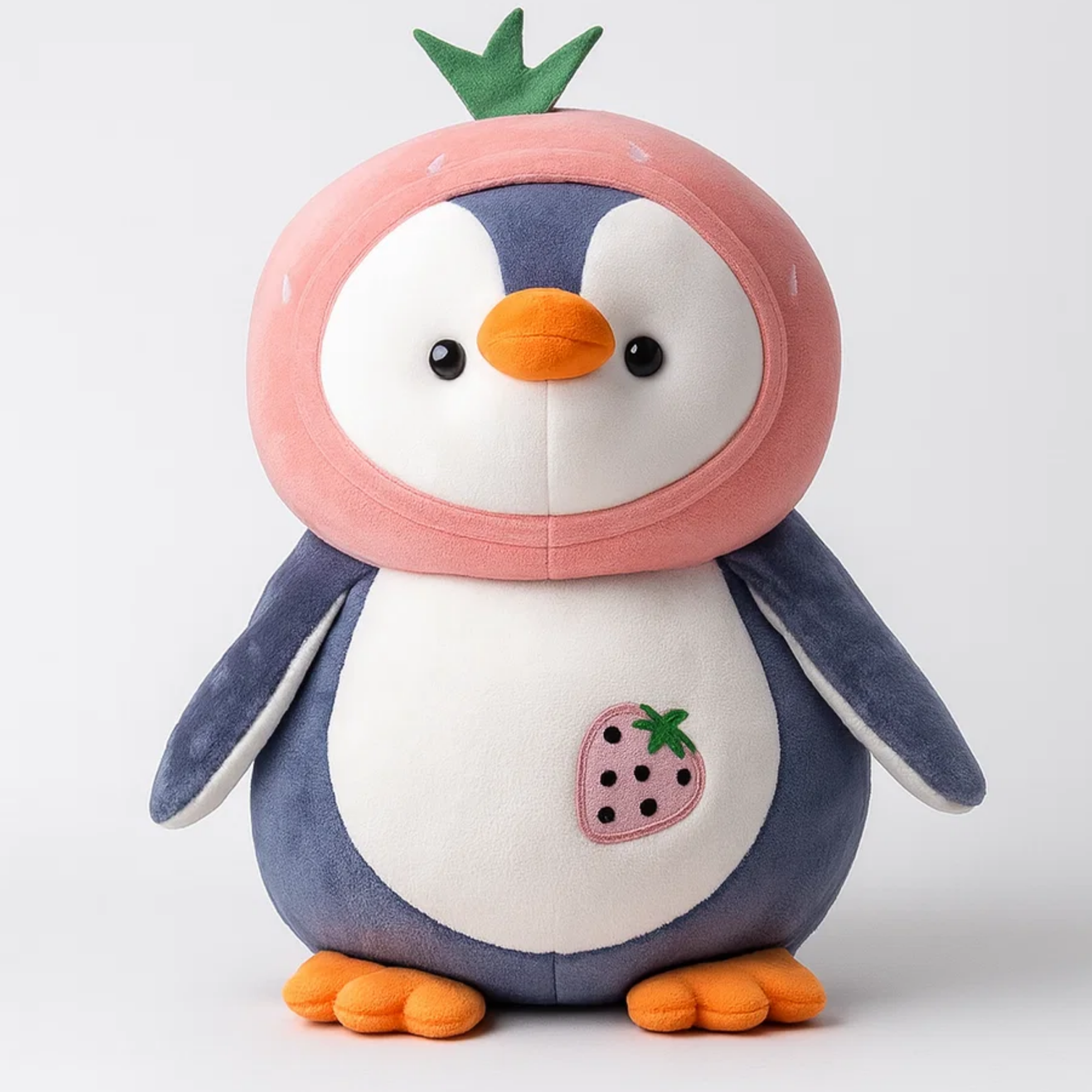 Cute Penguin Plush Toy Pink - Large