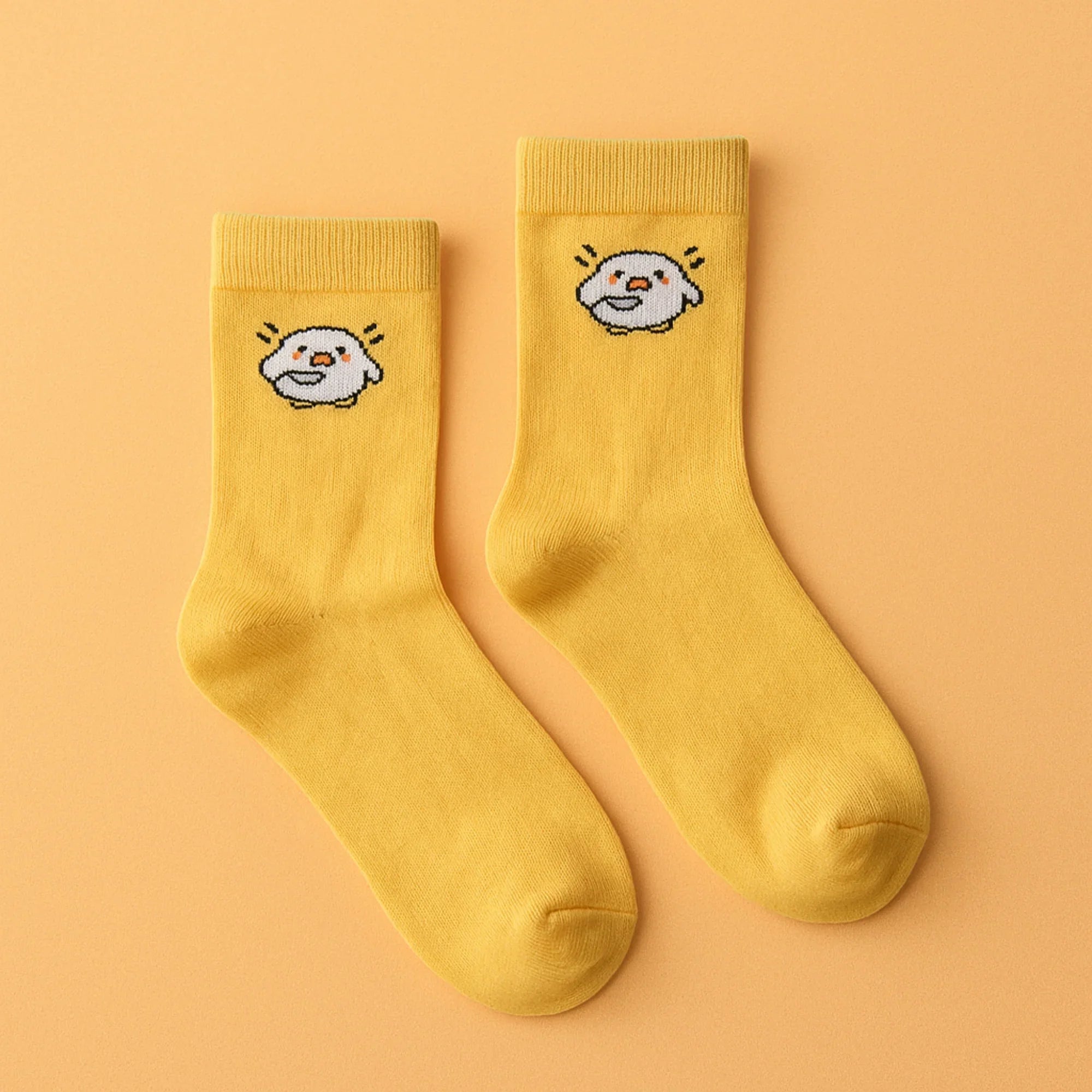 Yellow Duck Crew Socks