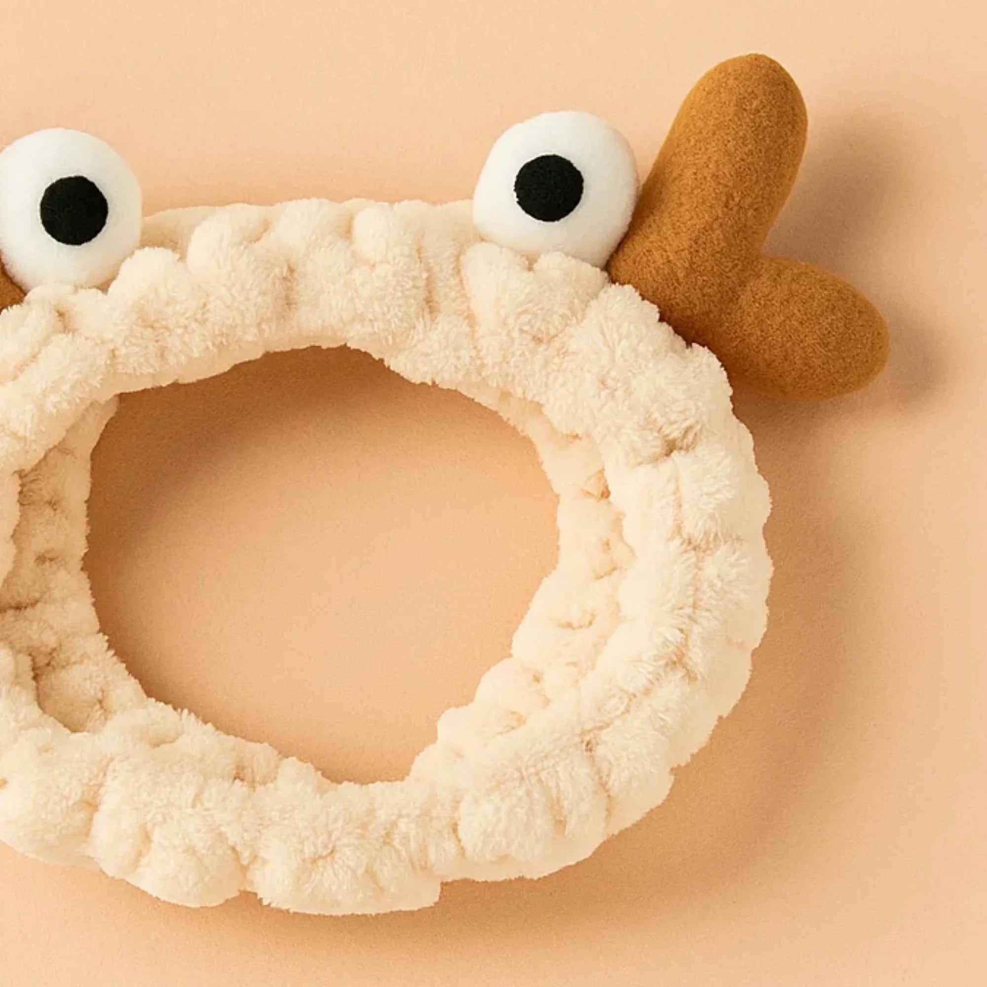 Crab Skincare Headband Brown