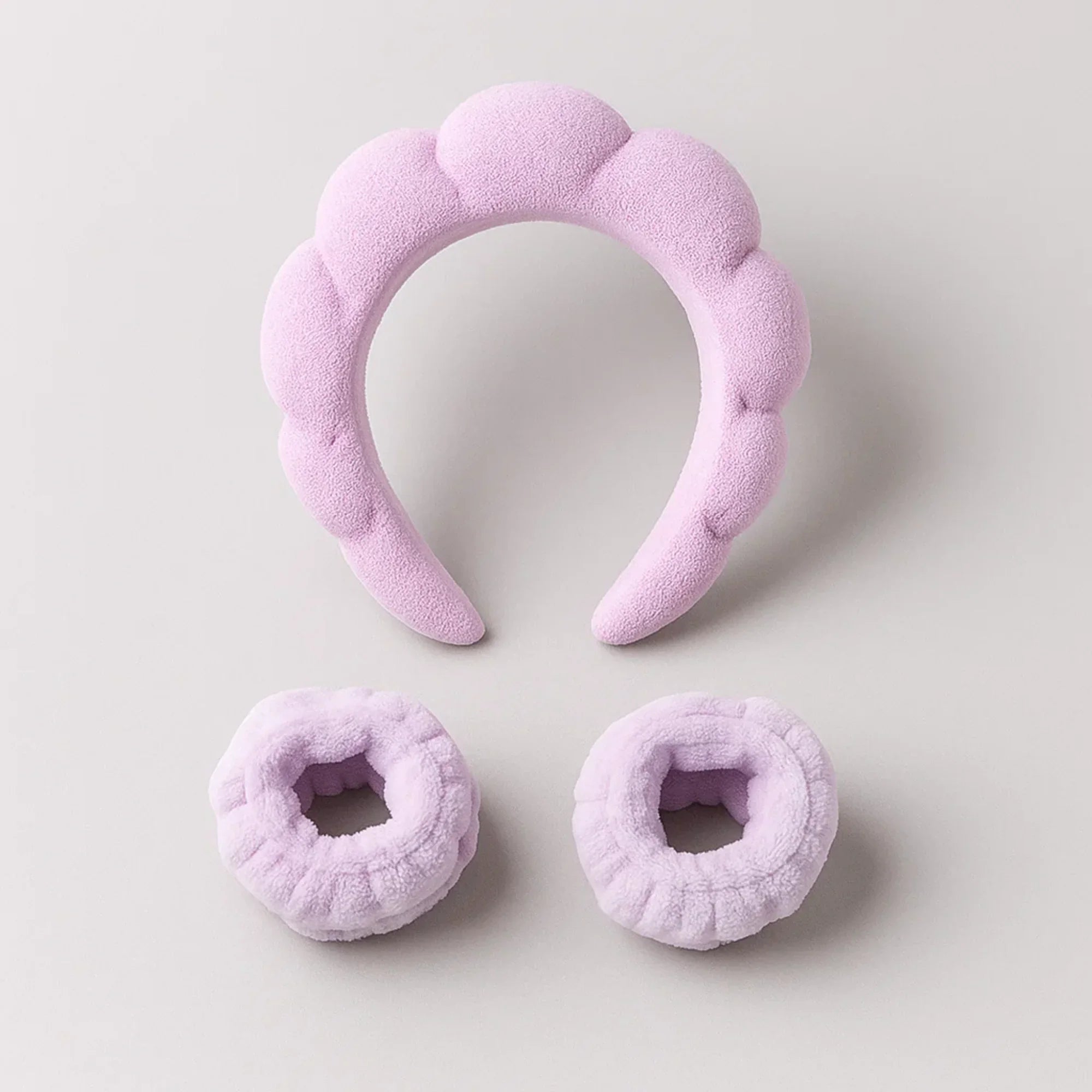 Bubble Skincare Headband Purple Hard
