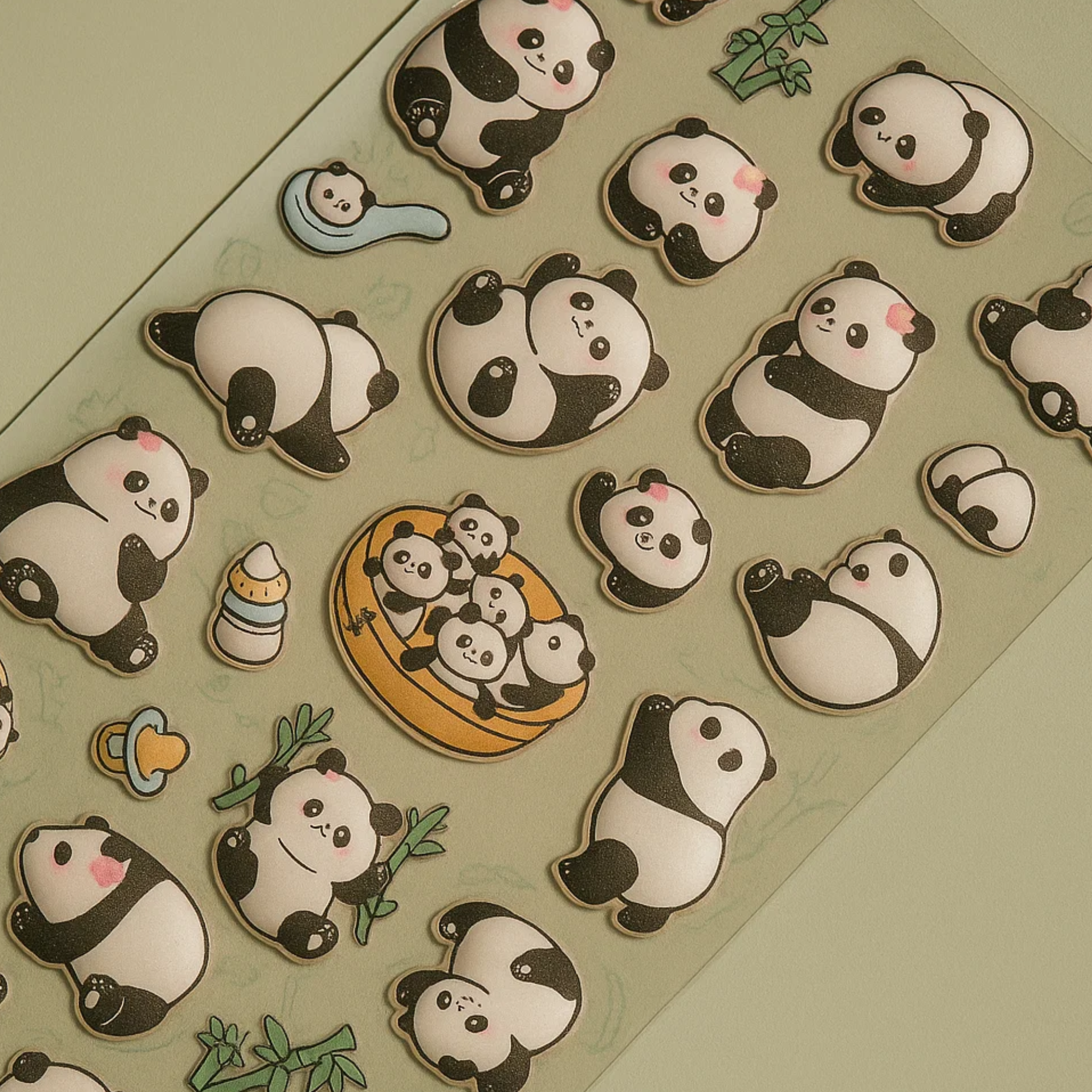 Lovely Sticker Sheet - Panda