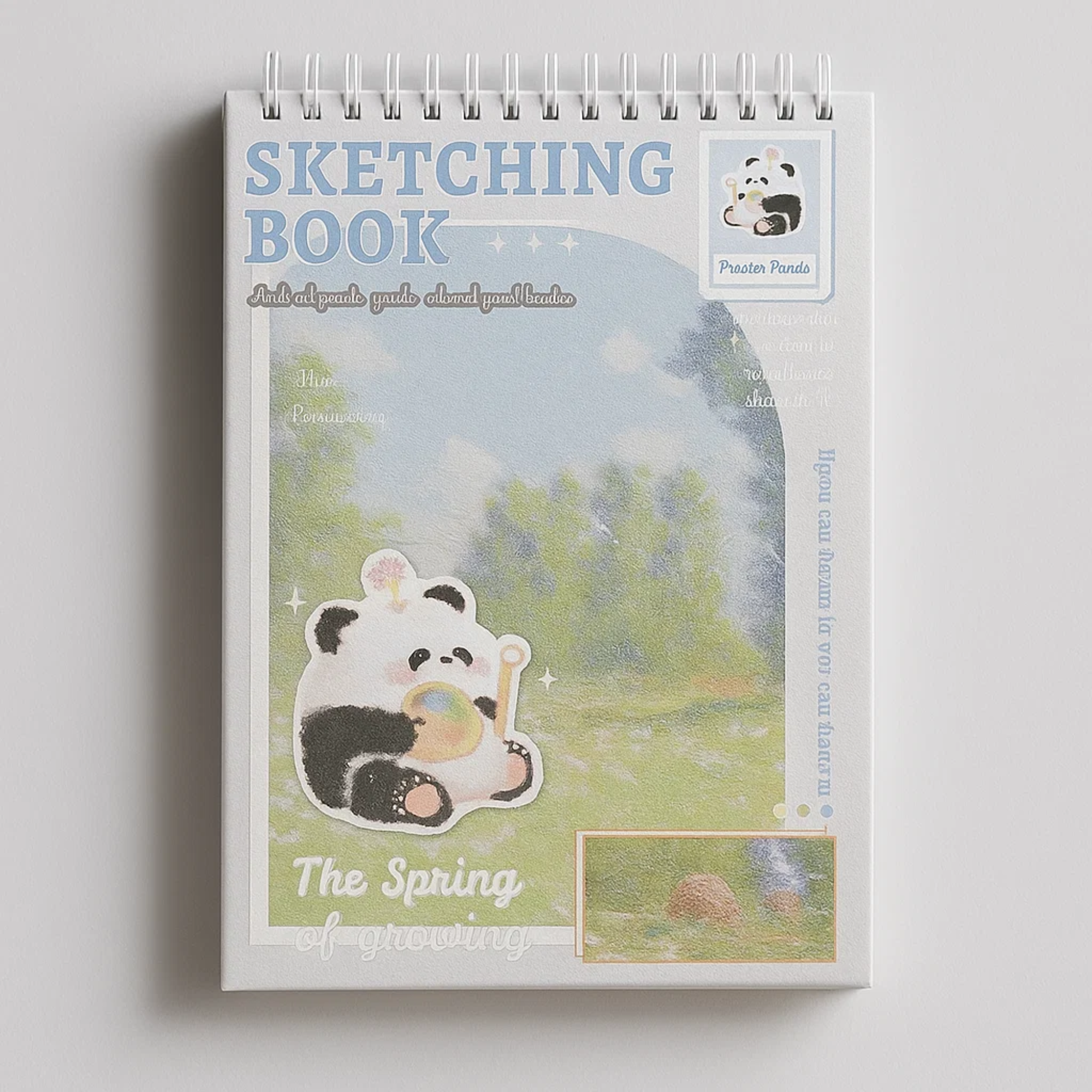 Panda Sketching Book