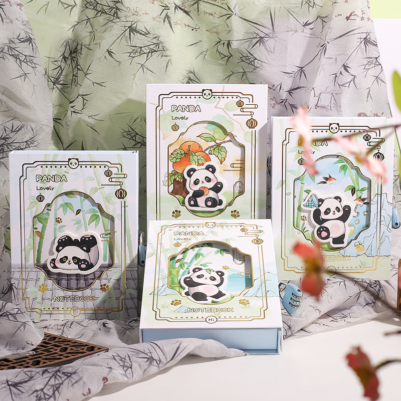 Bamboo panda notebook - Chill Mode