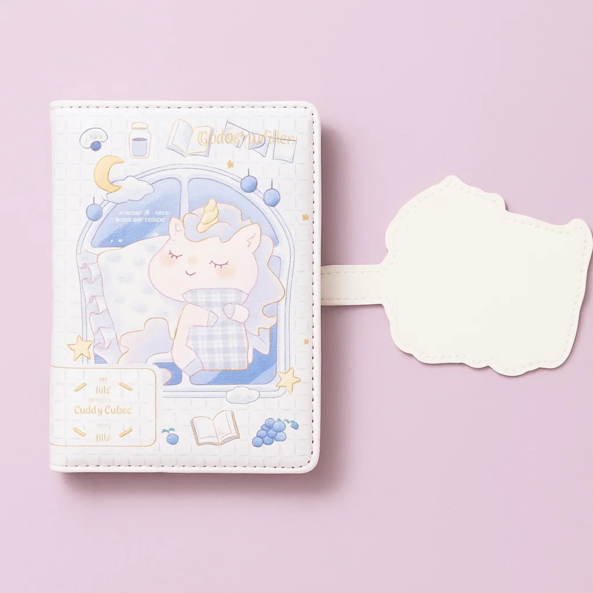 Cute Cuddly Notebook - Unicorn