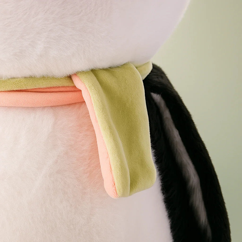 Muffler Penguin Plush Toy black - Large