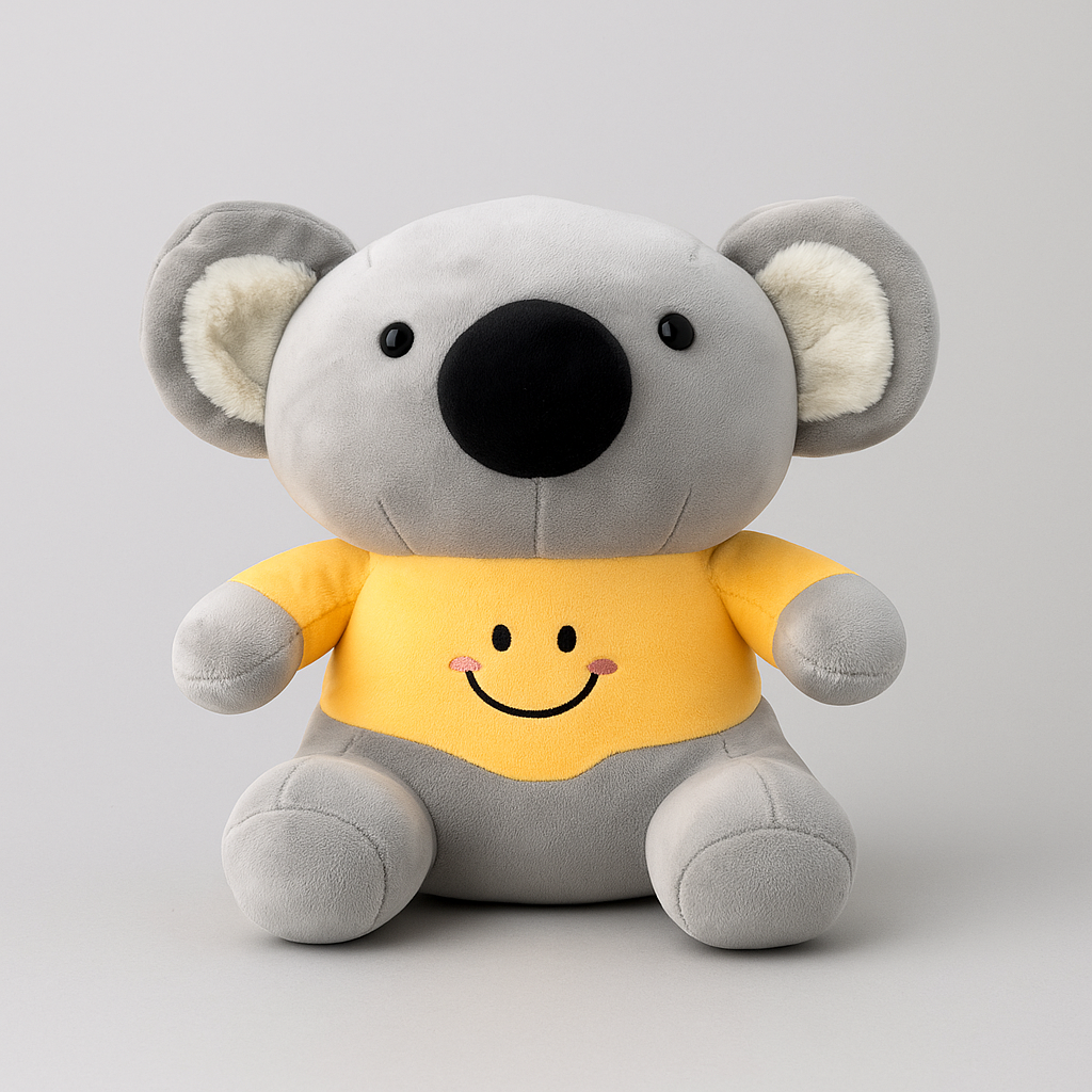 Koala Plush Toy Yellow - Small