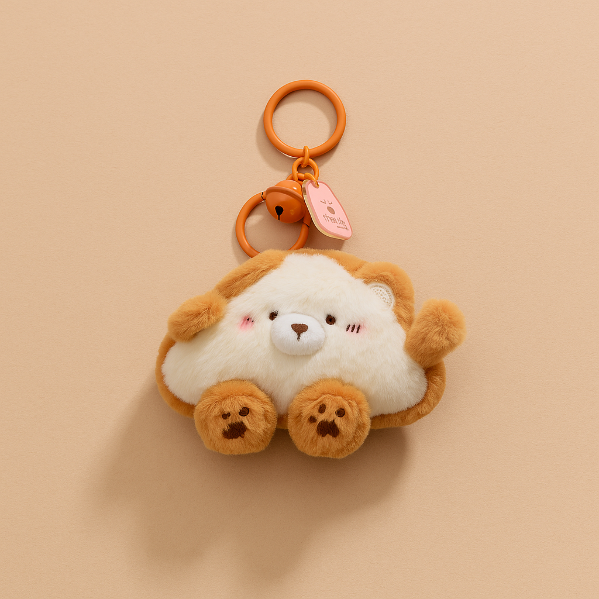 Sandwich Triangle Bread Plushie Keyring