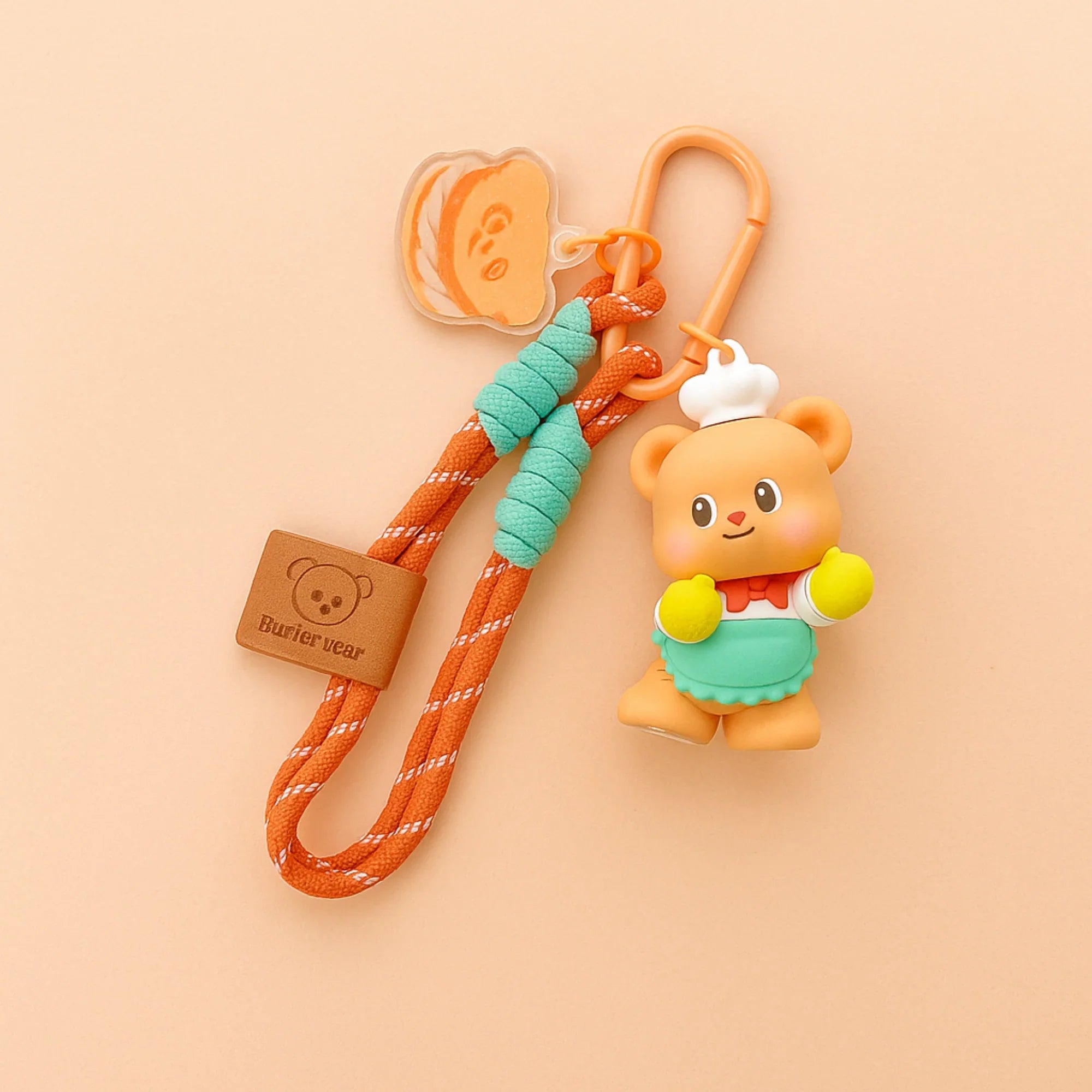 Butterbear Chef Silicone Keyring