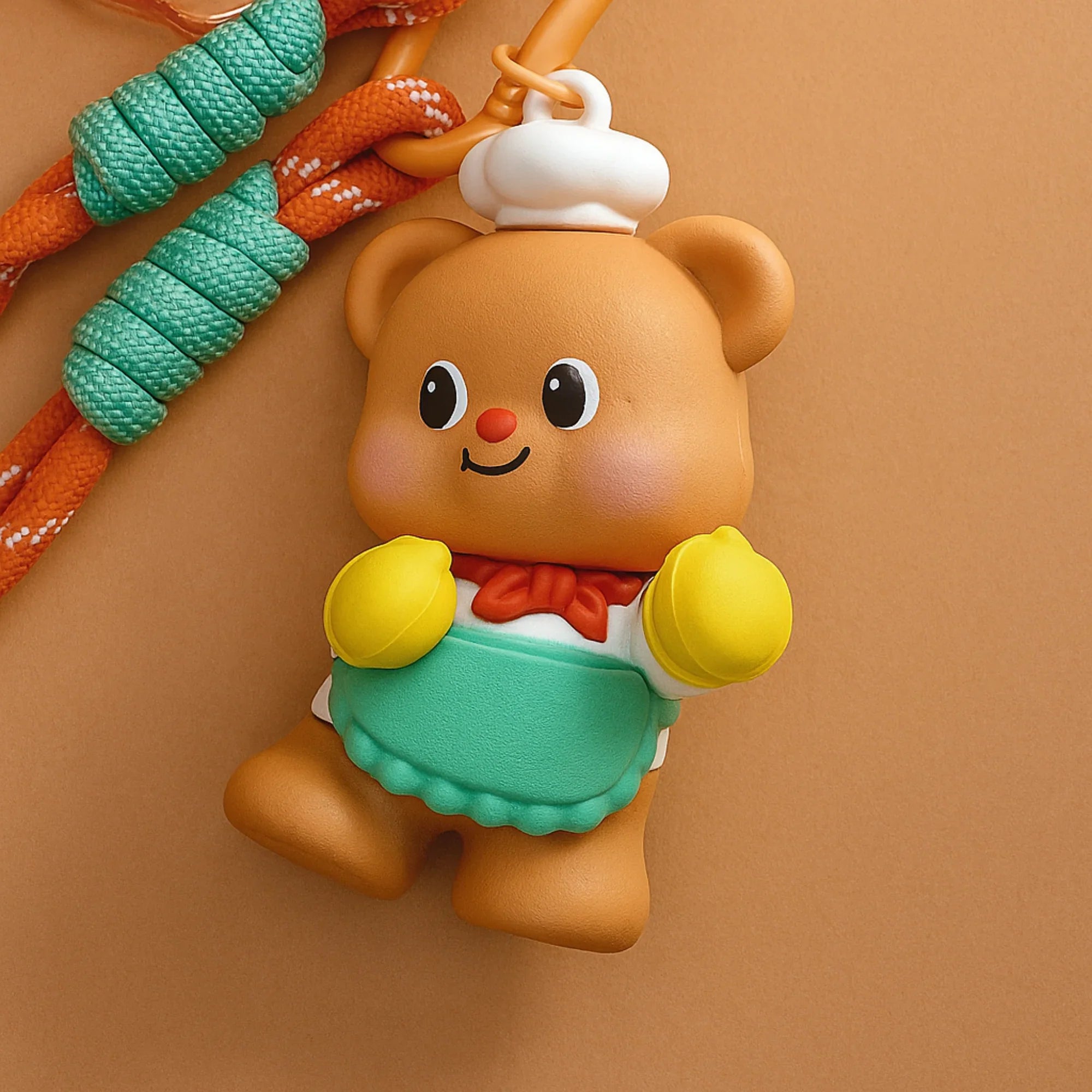 Butterbear Chef Silicone Keyring