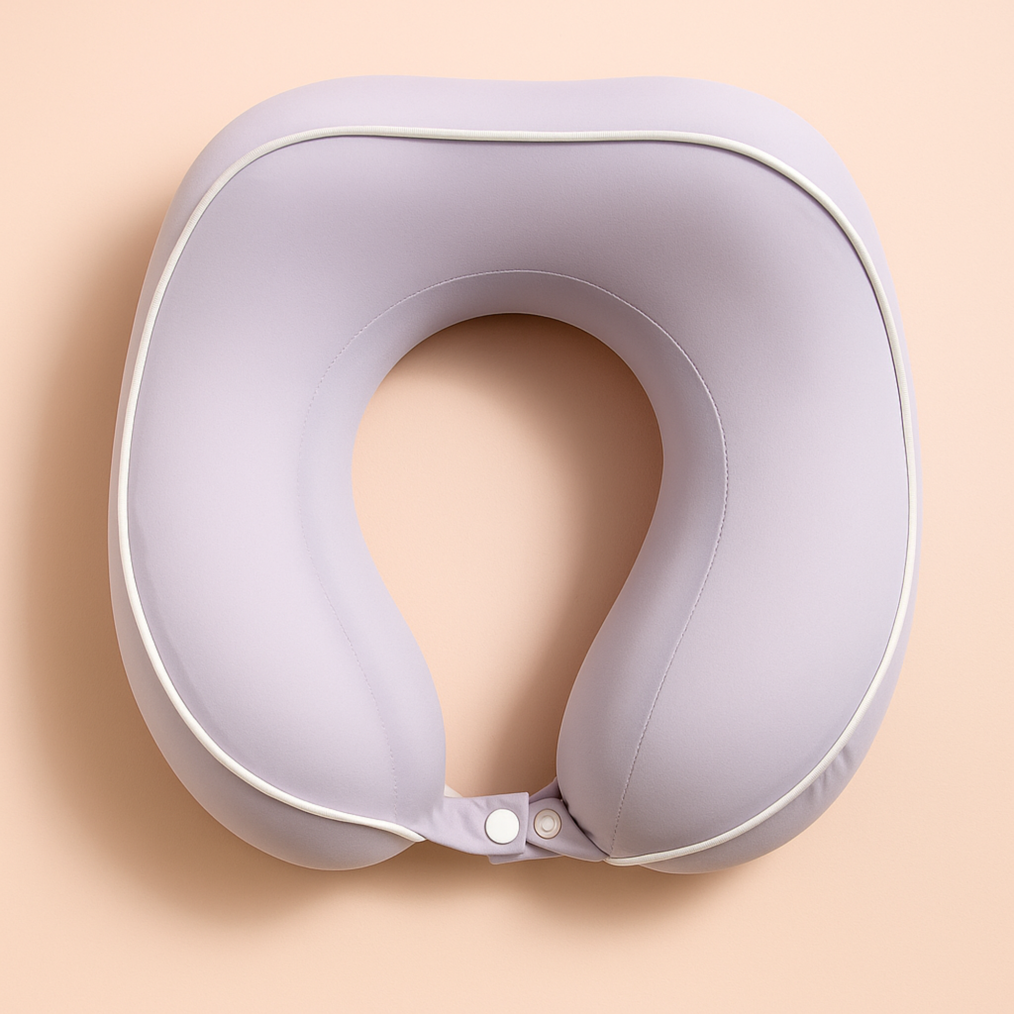 Purple Memory Foam Neck Pillow