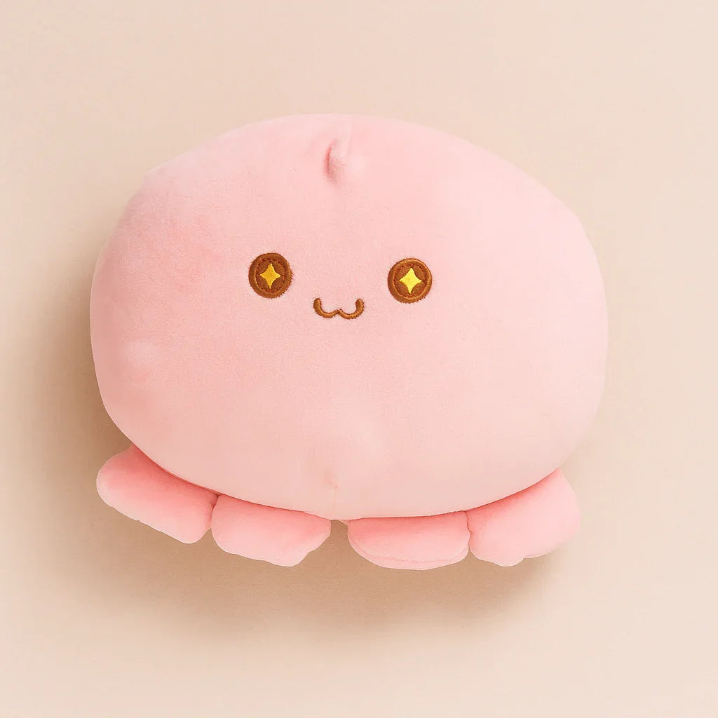 Sparkle Eyed Octopus Handwarmer (Pink, 30cm)