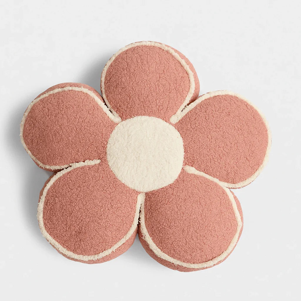 Soft Flower Pillow Pink