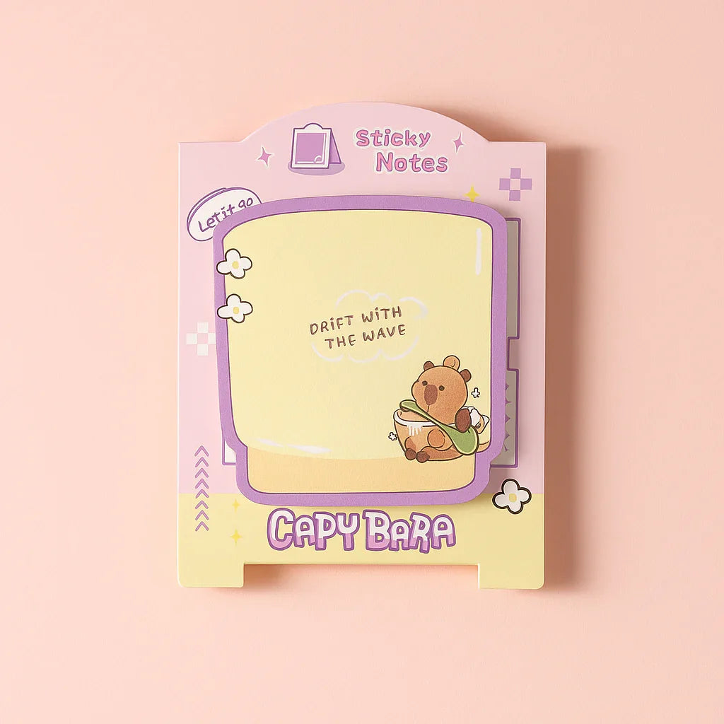 Capybara Sticky Notes - Cup