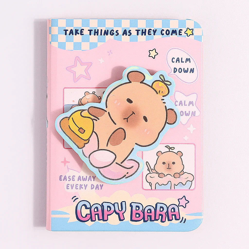 Mystic Capybara Notebook - Meditating