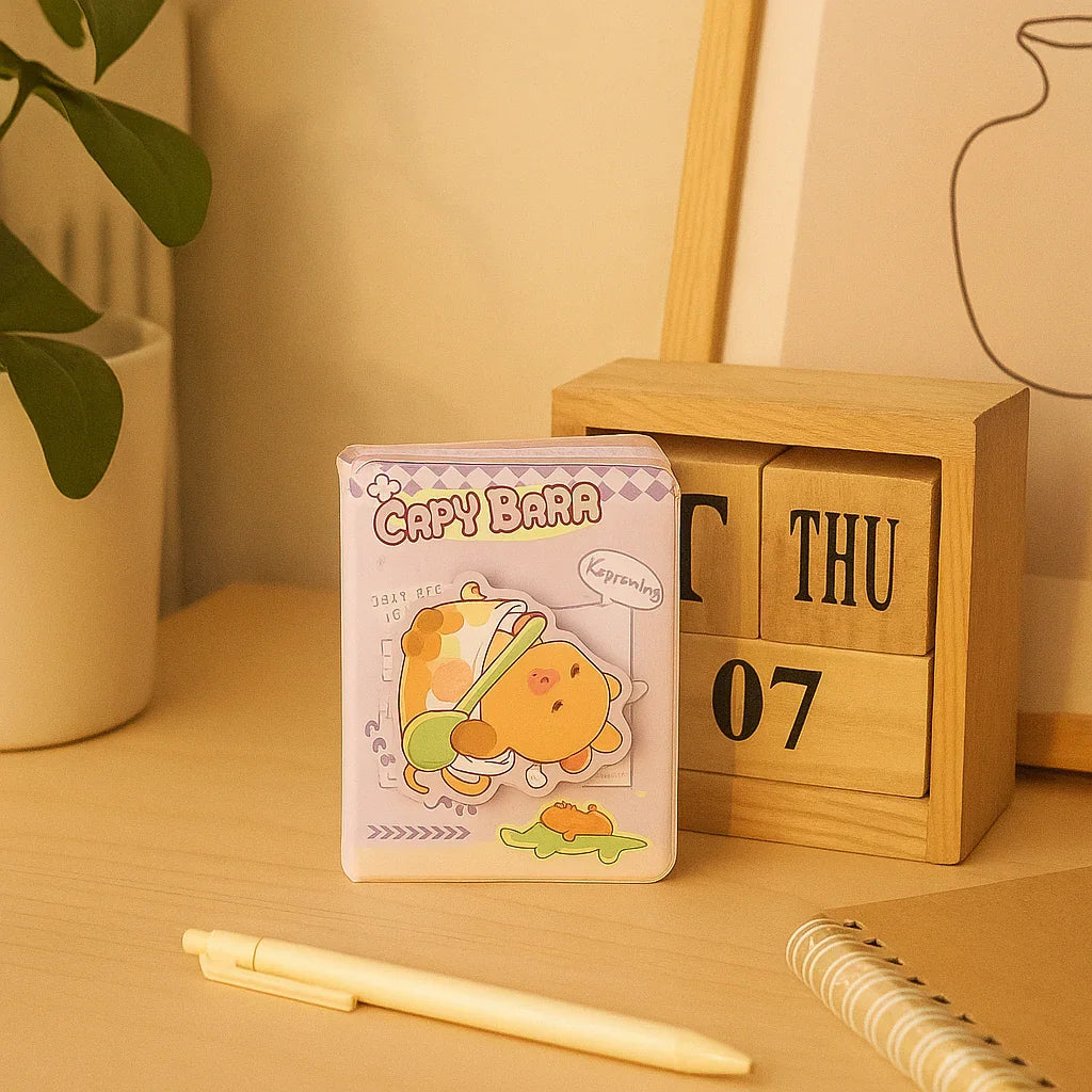 Mystic Capybara Notebook - Bathing