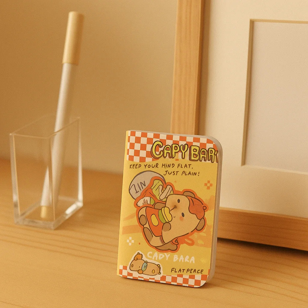 Mystic Capybara Notebook - Eating