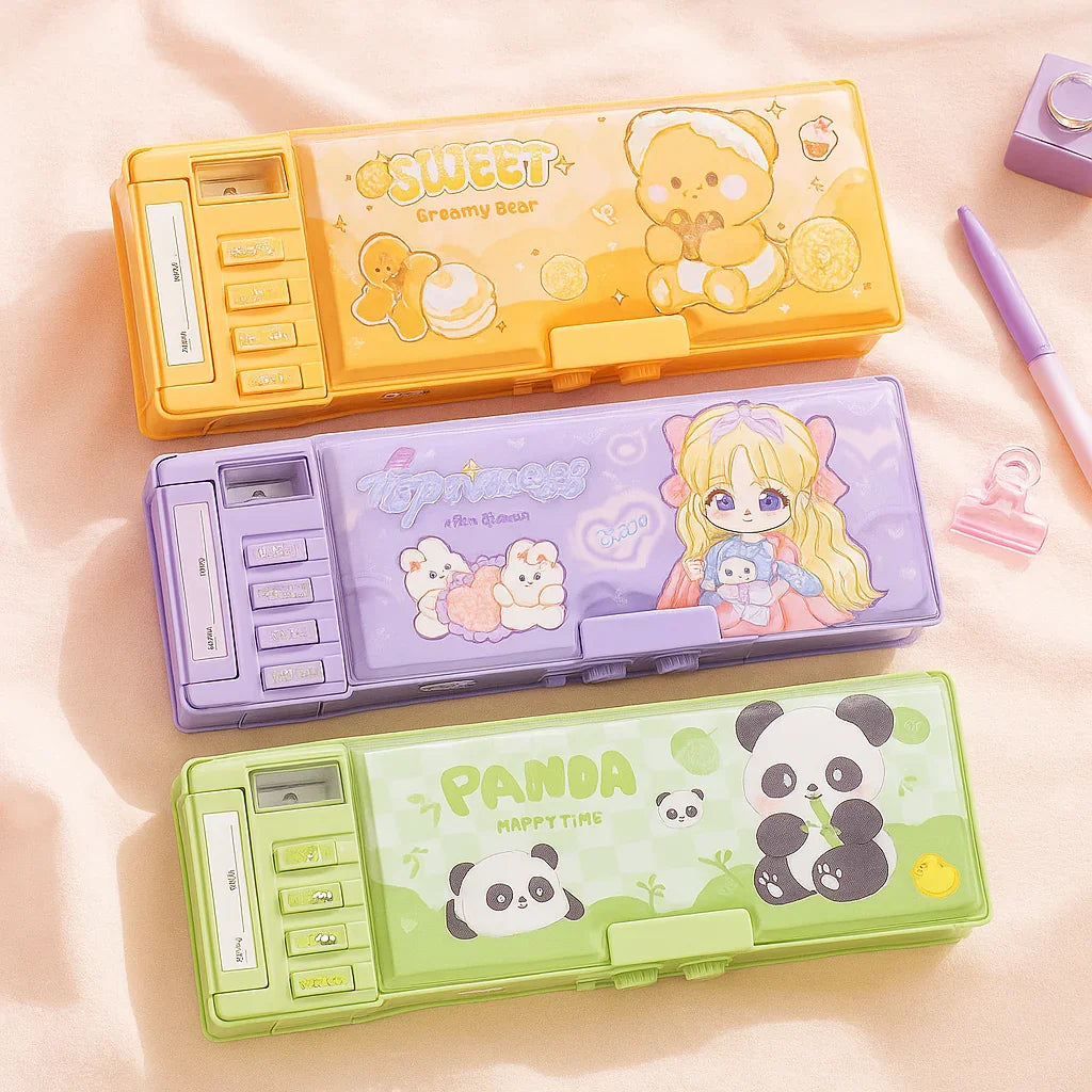 Magnetic Compass Box - Panda