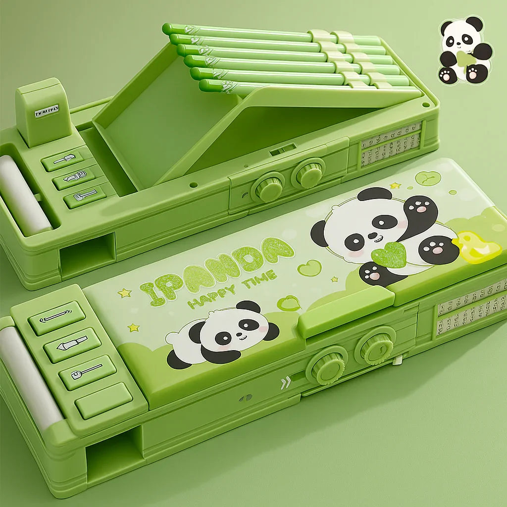 Magnetic Compass Box - Panda