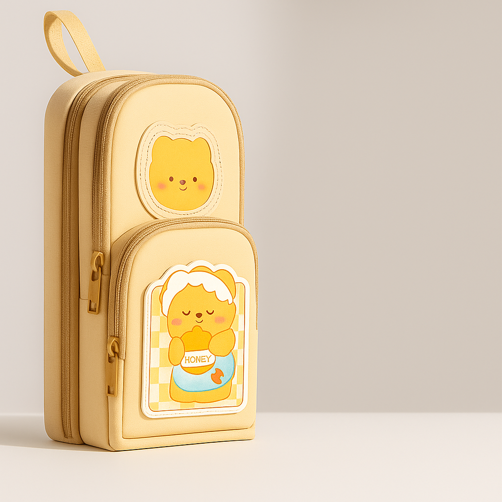 Bear Pencil Case Backpack
