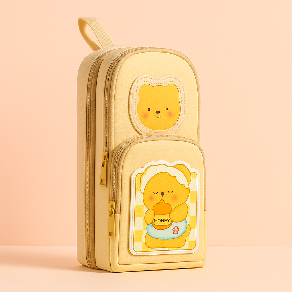 Bear Pencil Case Backpack