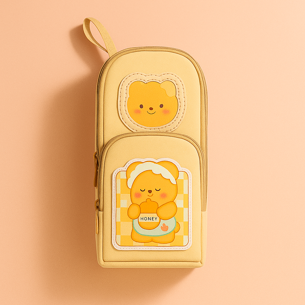 Bear Pencil Case Backpack