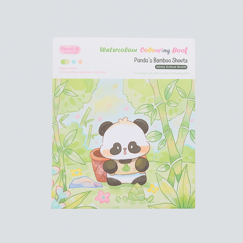 Panda Coloring Book