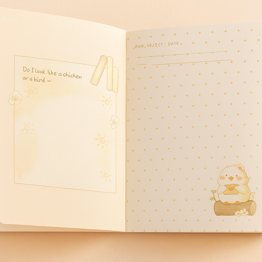 Cute Cuddly Notebook - Bear