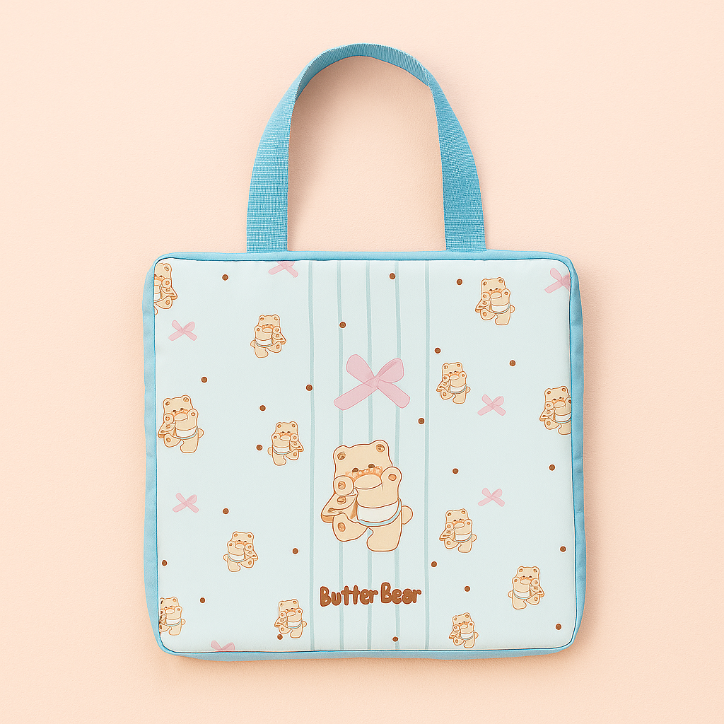 Butter Bear Insulated Picnic Bag