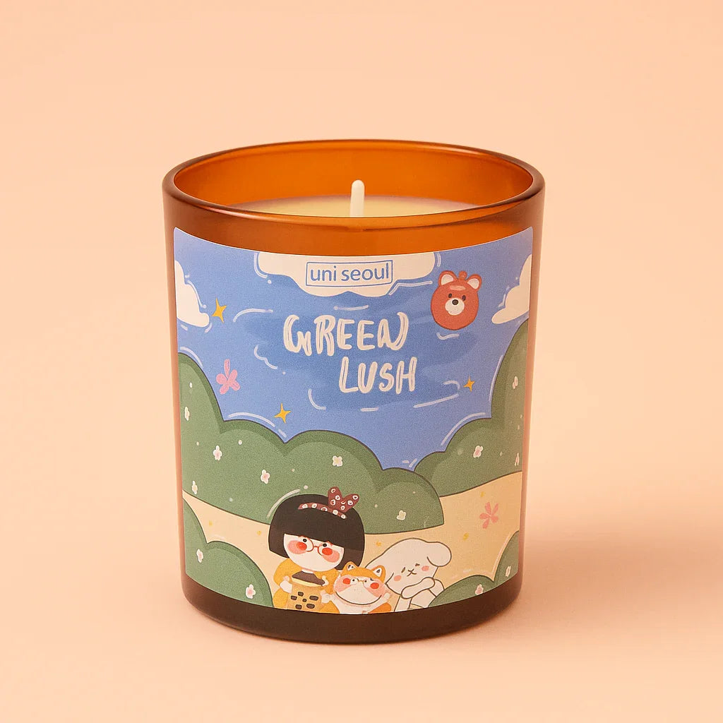 Green Lush Candle - Fresh