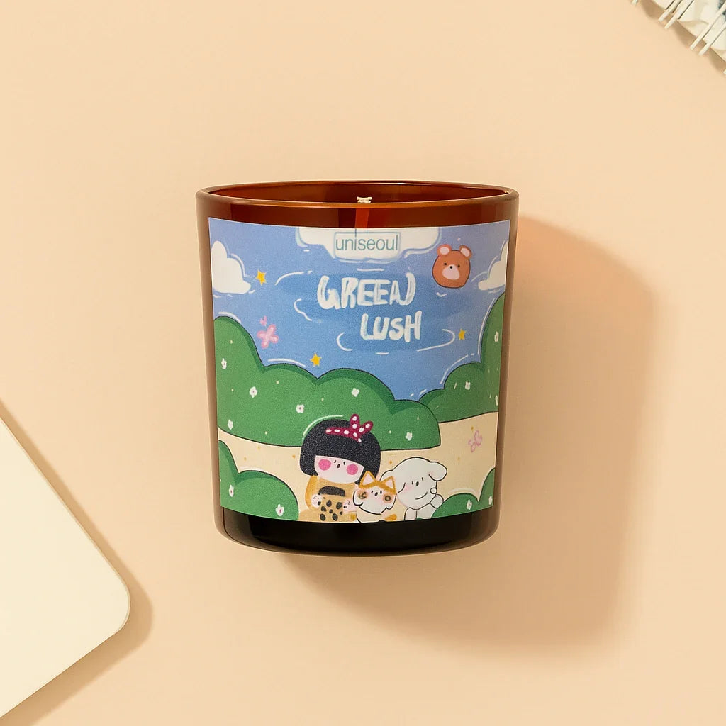 Green Lush Candle - Fresh
