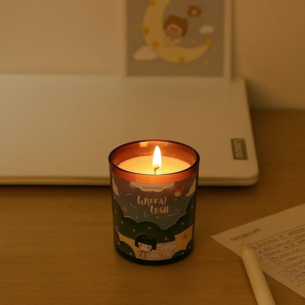 Green Lush Candle - Fresh