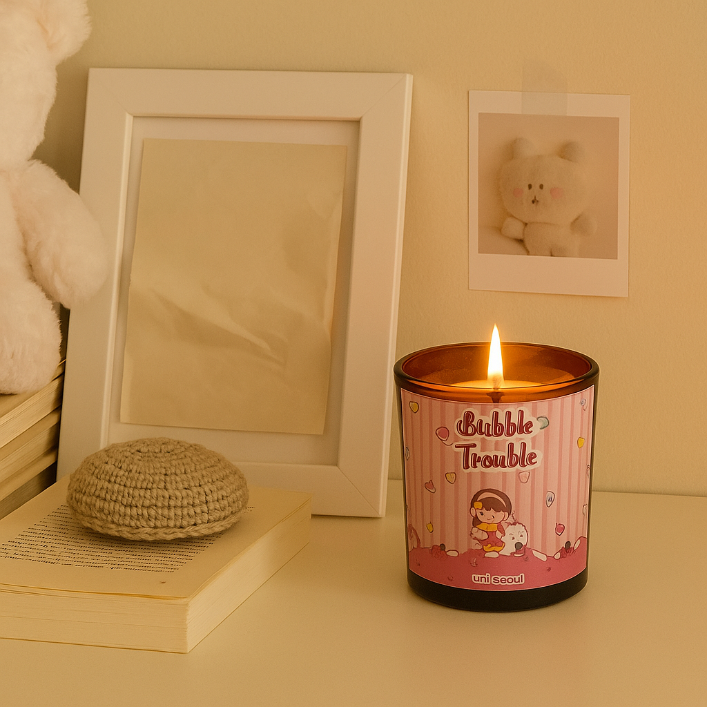 Bubble Trouble Candle