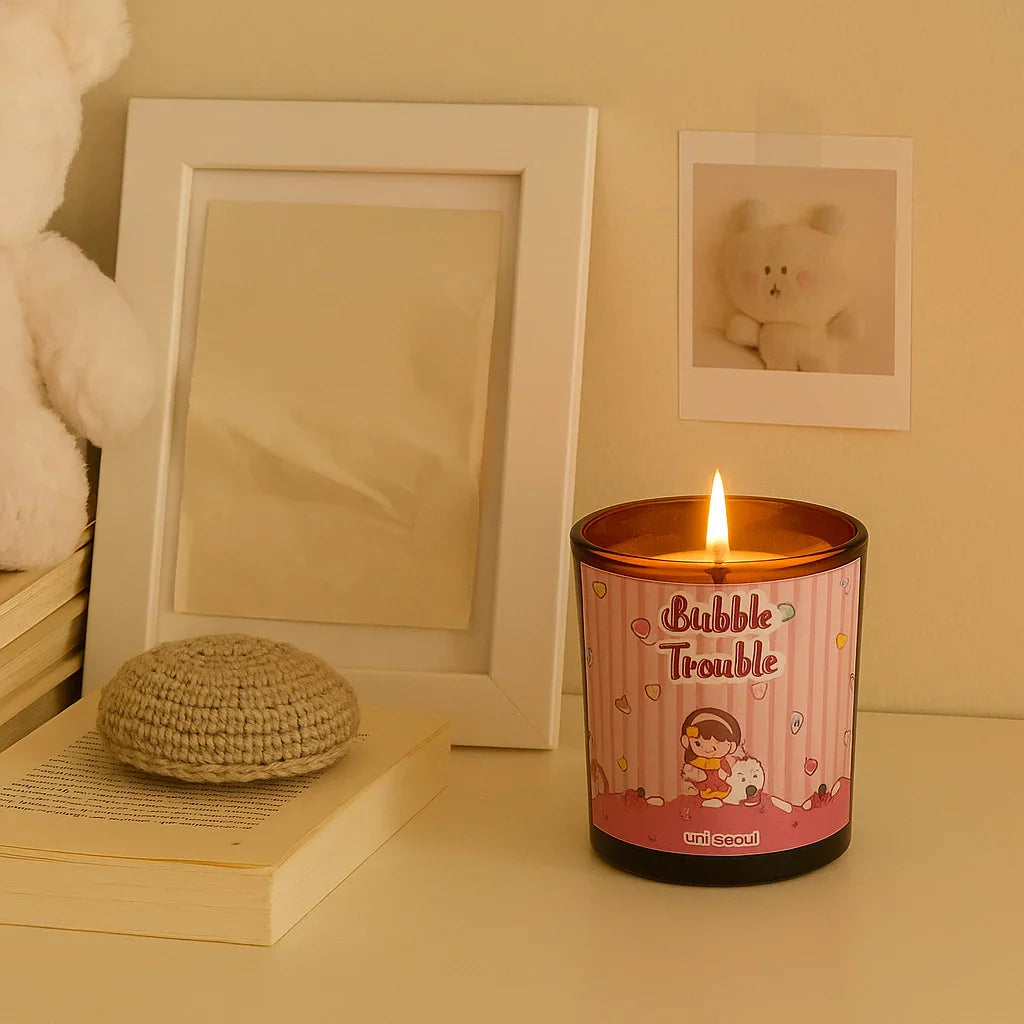 Bubble Trouble Candle
