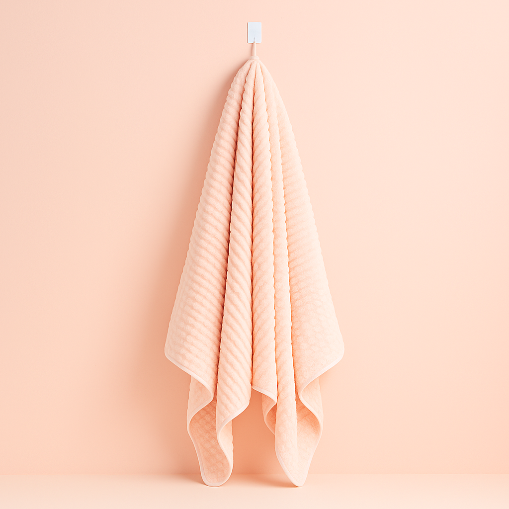 Zigzag Pattern Microfibre Towel