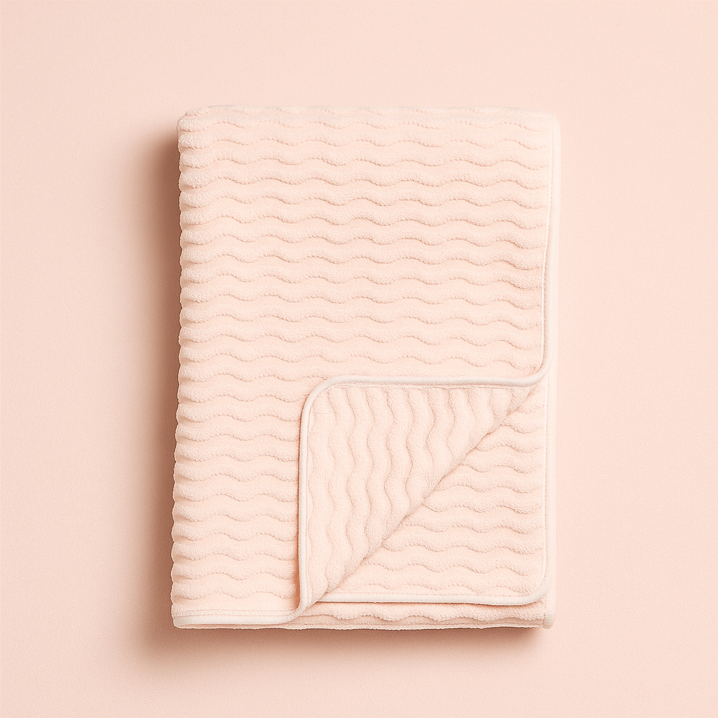 Zigzag Pattern Microfibre Towel