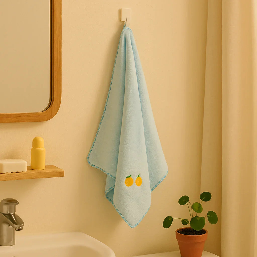 Blue Lemon Towel