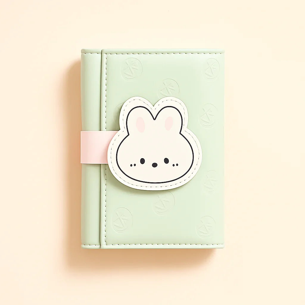 Green 3D Bunny Wallet