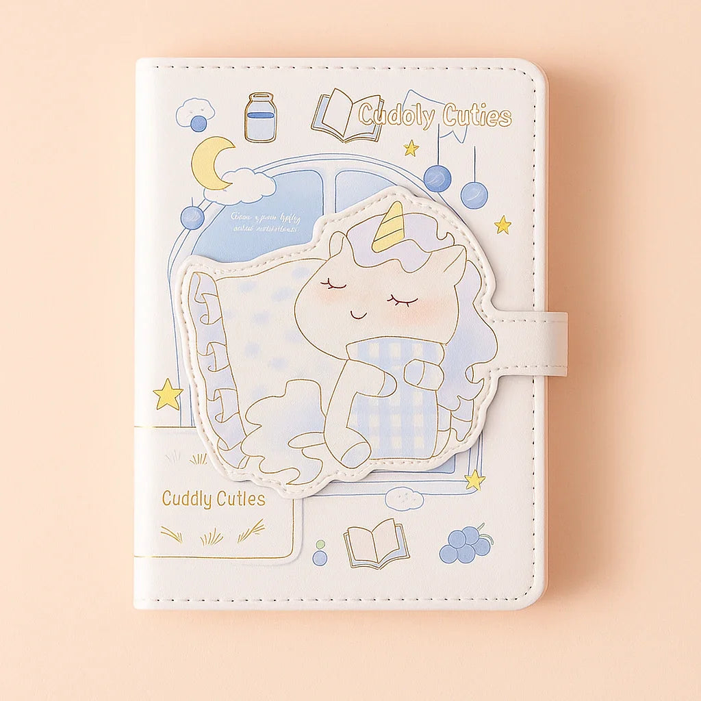 Cute Cuddly Notebook - Unicorn