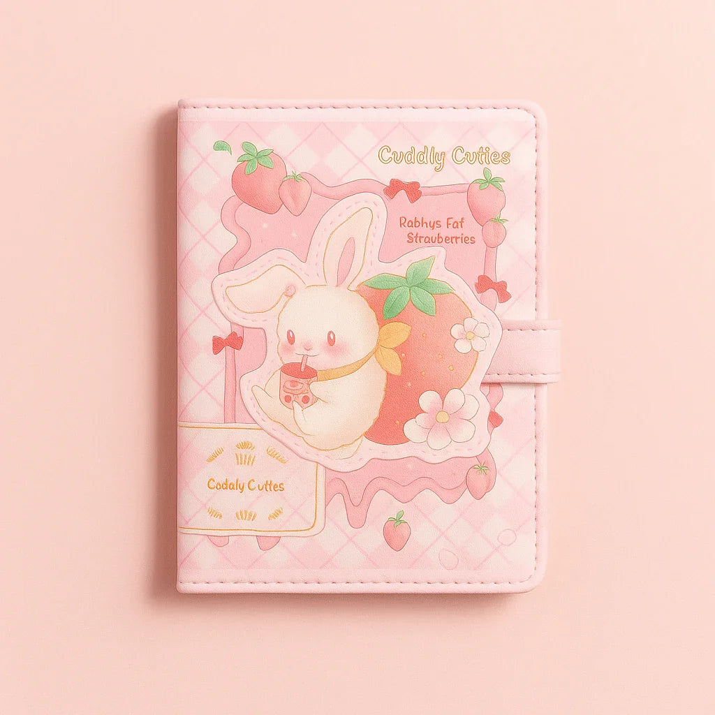 Cute Cuddly Notebook - Bunny
