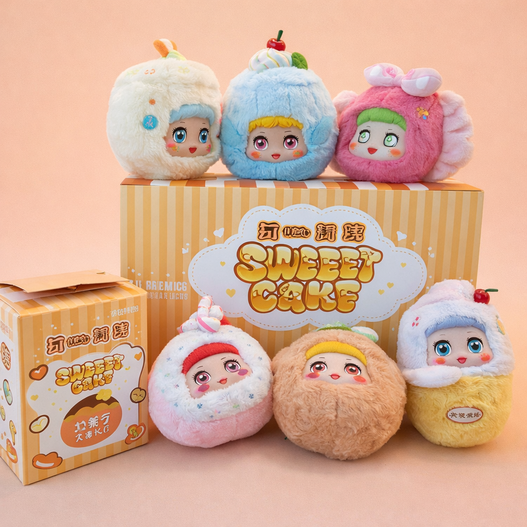 Sweet Cake Bag Charm