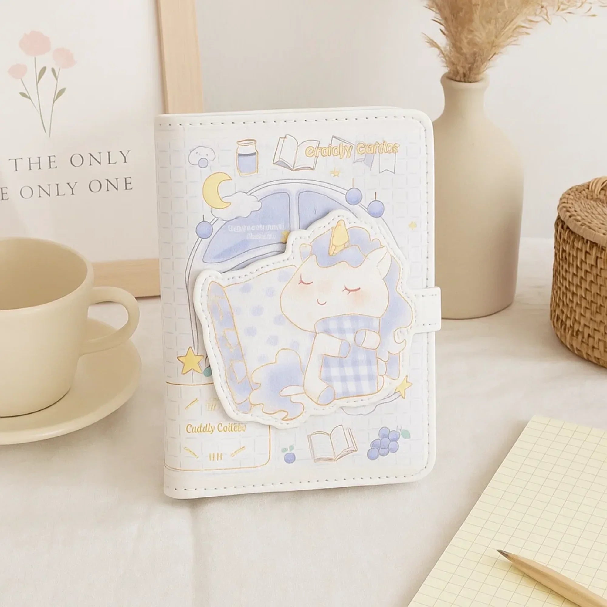 Cute Cuddly Notebook - Unicorn
